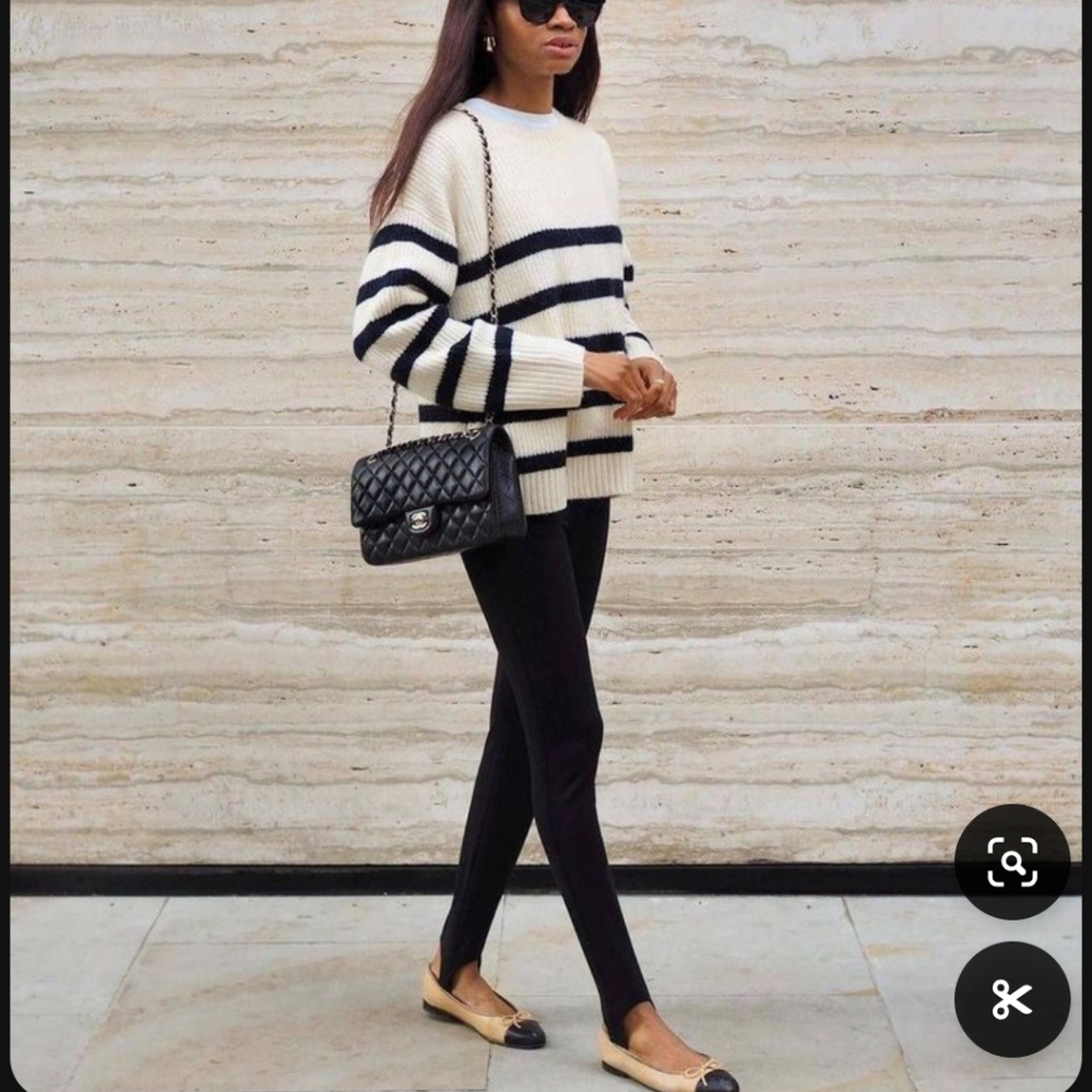 Helmut Lang leather leggings